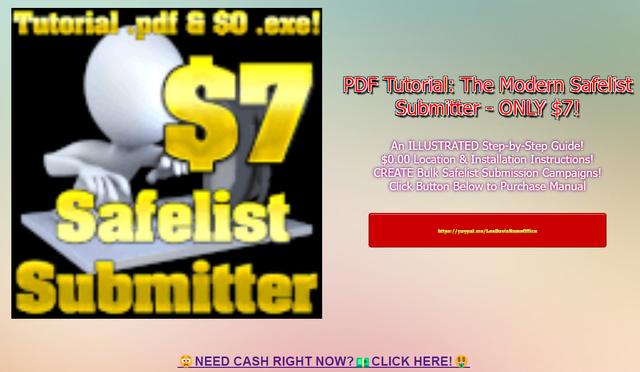 Safelist Submitter PDF Sample!